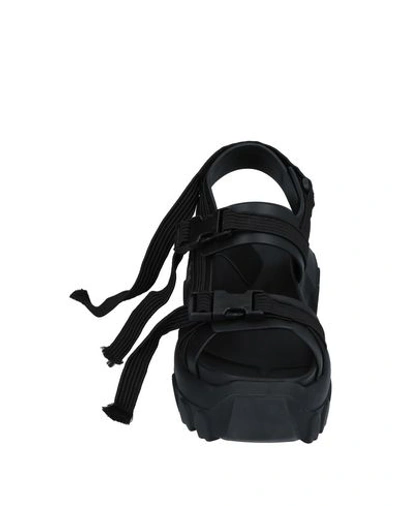 Shop Rick Owens Sandals In Black