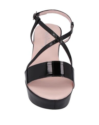 Shop Anteprima Sandals In Black