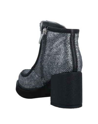 Shop Cesare Paciotti 4us Ankle Boot In Steel Grey