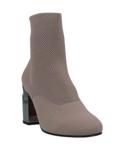 Shop Clergerie Ankle Boots In Light Brown