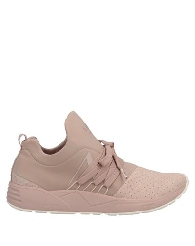 Shop Arkk Copenhagen Sneakers In Pale Pink