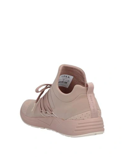Shop Arkk Copenhagen Sneakers In Pale Pink
