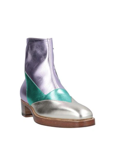 Shop Walter Van Beirendonck Boots In Silver