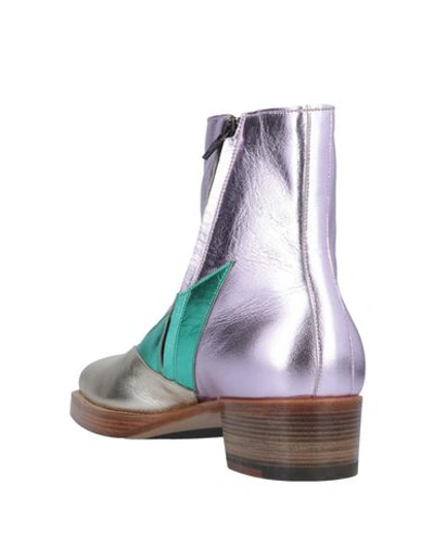 Shop Walter Van Beirendonck Boots In Silver