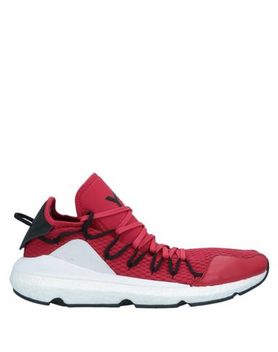 Shop Y-3 Sneakers In Red