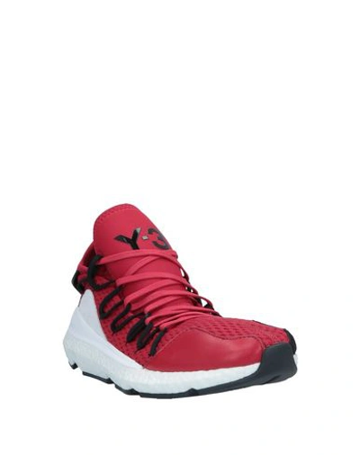 Shop Y-3 Sneakers In Red