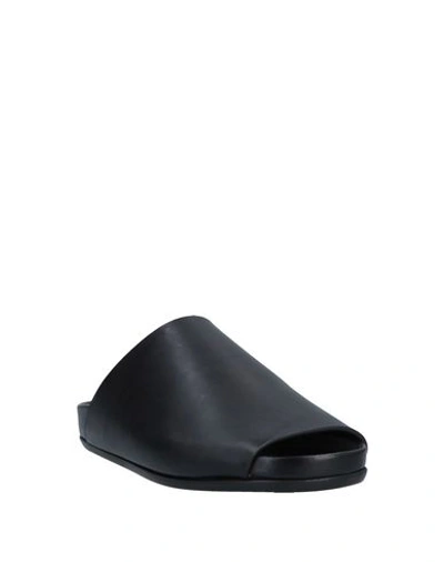 Shop Rick Owens Sandals In Black