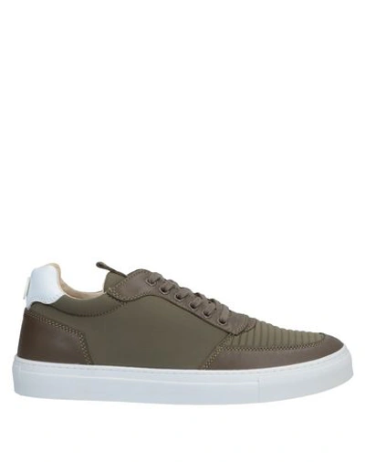 Shop Mariano Di Vaio Sneakers In Military Green