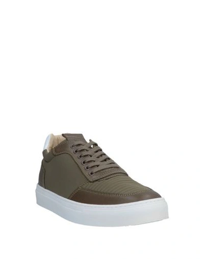 Shop Mariano Di Vaio Sneakers In Military Green