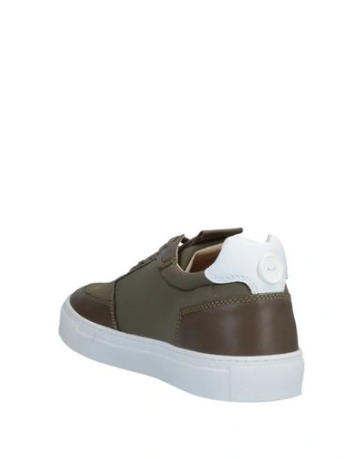 Shop Mariano Di Vaio Sneakers In Military Green