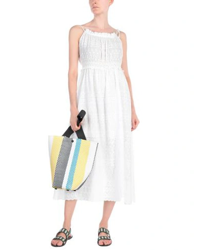 Shop Truss Shoulder Bag In White