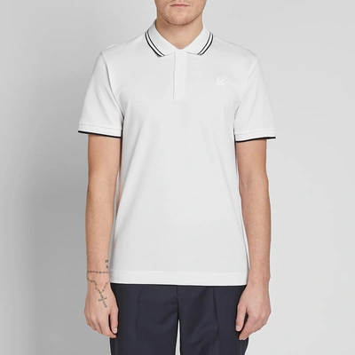 Shop Mcq By Alexander Mcqueen Mcq Swallow Tipped Swallow Patch Polo In White