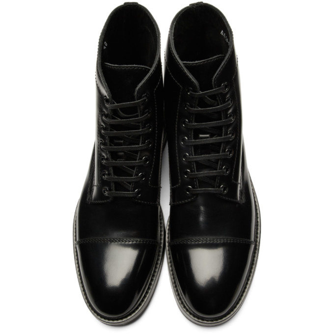 Paul Smith Master Polished-leather Boots In Black | ModeSens