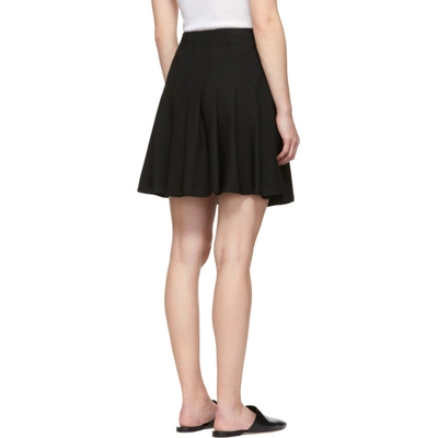Shop Apc A.p.c. Black Victoria Miniskirt In Lzz Noir