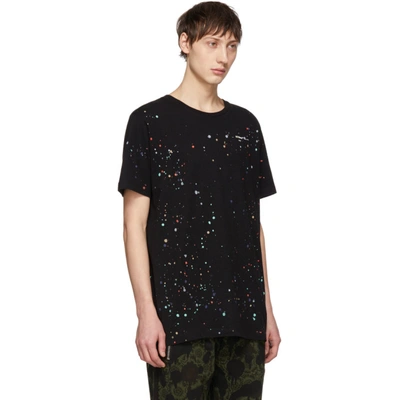 Off white splatter tee online