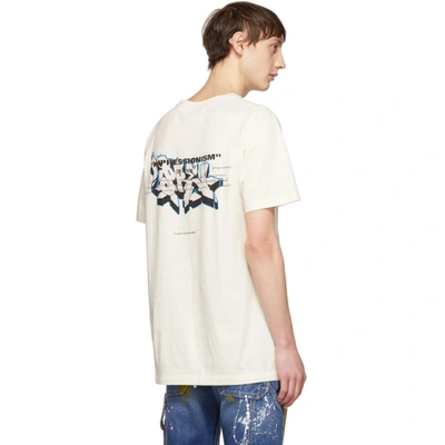 Shop Off-white Dondi Graffiti Slim T-shirt In Offwhite