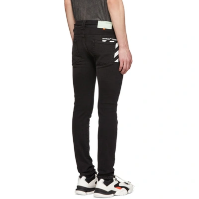 Shop Off-white Black Skinny Jeans