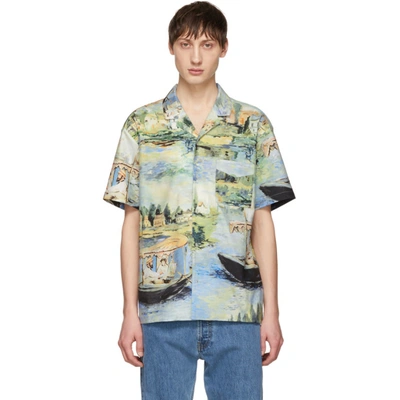 Shop Off-white Multicolor Lake Shirt