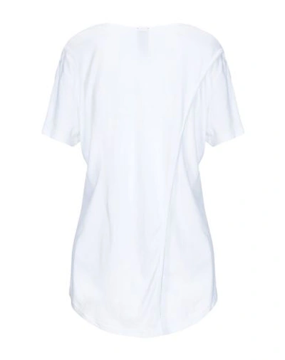 Shop Bobi T-shirt In White