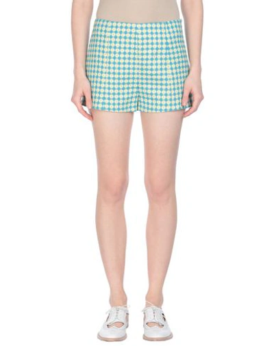 Shop Red Valentino Shorts & Bermuda In Turquoise