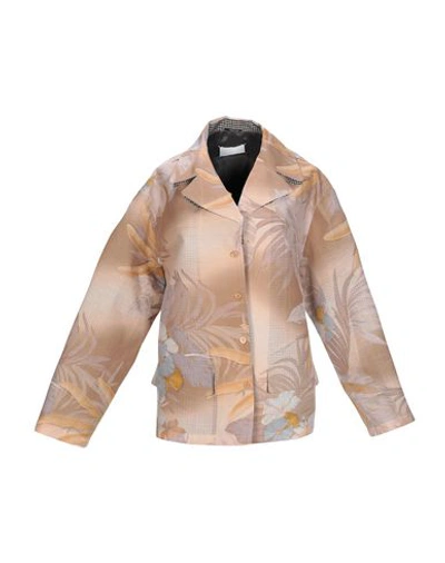 Shop Maison Margiela Sartorial Jacket In Pale Pink