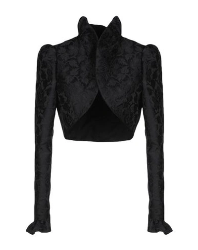 Shop Dolce & Gabbana Woman Blazer Black Size 14 Polyester, Silk, Acrylic