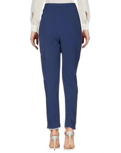 Shop Stella Mccartney Casual Pants In Slate Blue