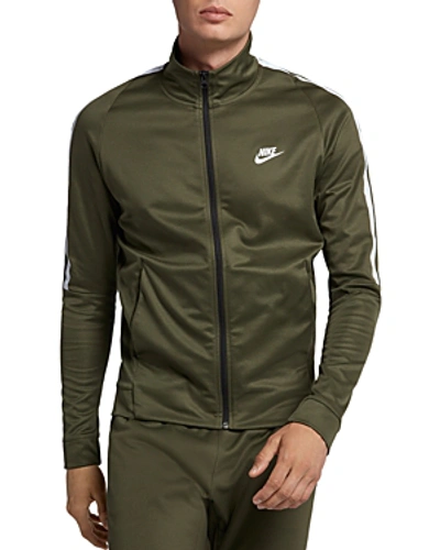 Shop Nike N98 Tribute Track Jacket In Olive