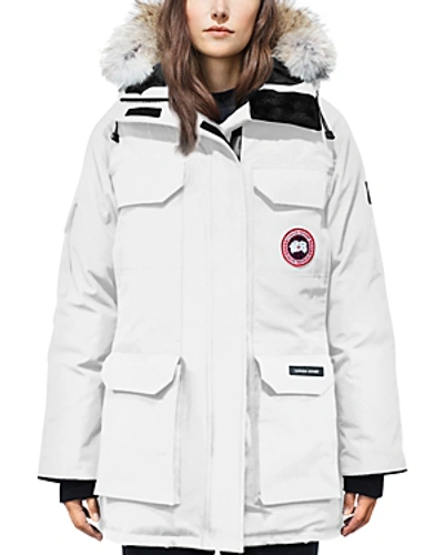 Shop Canada Goose Expedition Fur Trim Down Parka In North Star White