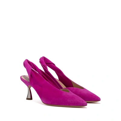 Shop Casadei K Blade Martina Twisted In Penelope