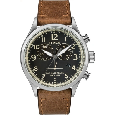 Shop Timex Contactless In Brown Strap