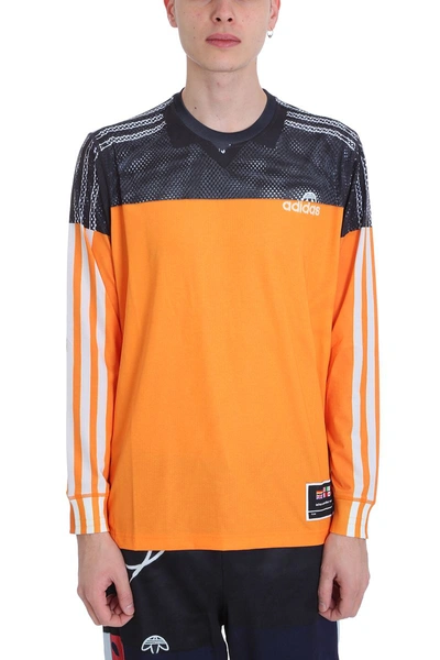 Shop Adidas Originals By Alexander Wang Photocopy Orange Poliester T-shirt