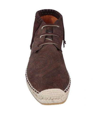 Etro Boots In Cocoa