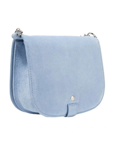 Shop Little Liffner Handbags In Sky Blue
