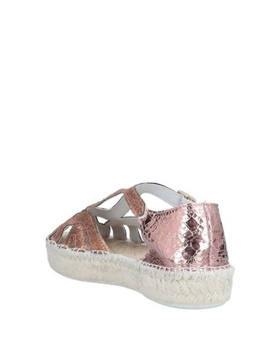 Shop Lagoa Espadrilles In Copper