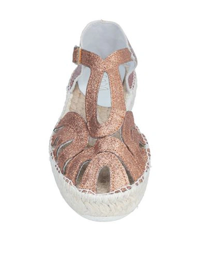 Shop Lagoa Espadrilles In Copper