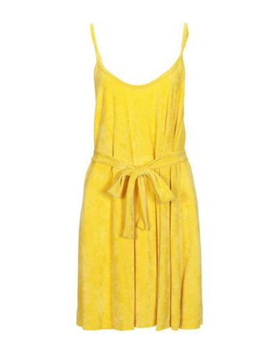 Shop American Vintage Short Dresses In Yellow