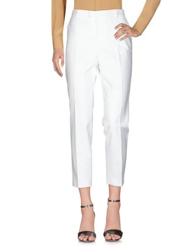 Shop Red Valentino Pants In White