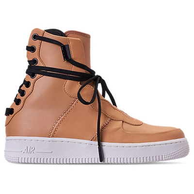 Shop Nike Women's Air Force 1 Rebel Xx Casual Shoes, Brown - Size 7.0