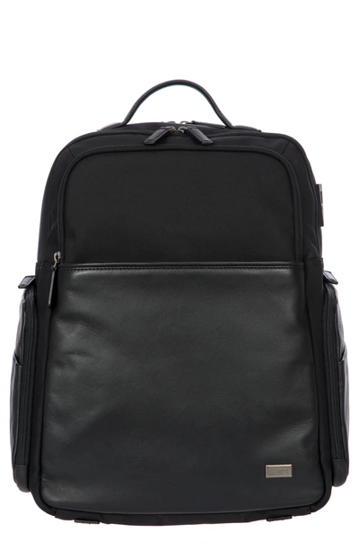 Shop Bric's Monza Large Backpack - Black In Black/ Black