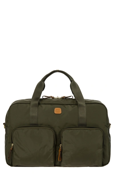 Shop Bric's X-bag Boarding 18-inch Duffel Bag - Green In Olive