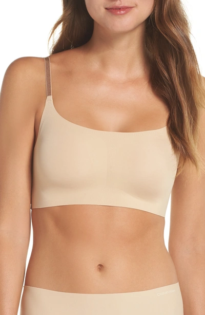 Shop Calvin Klein Bralette In Bare