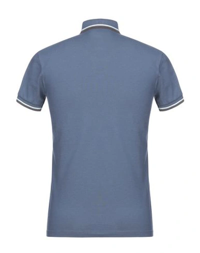 Shop Fred Perry Polo Shirts In Pastel Blue