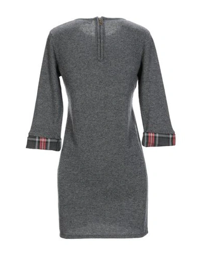 Shop Braccialini Short Dress In Grey