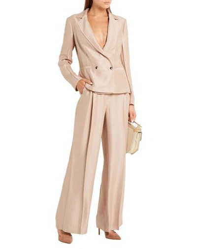 Shop Casasola Blazers In Pale Pink