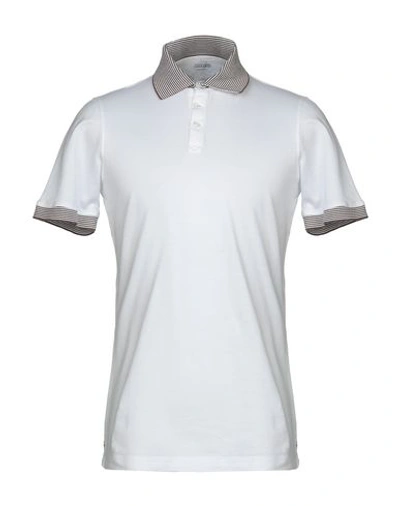 Shop Alessandro Gherardi Polo Shirt In White
