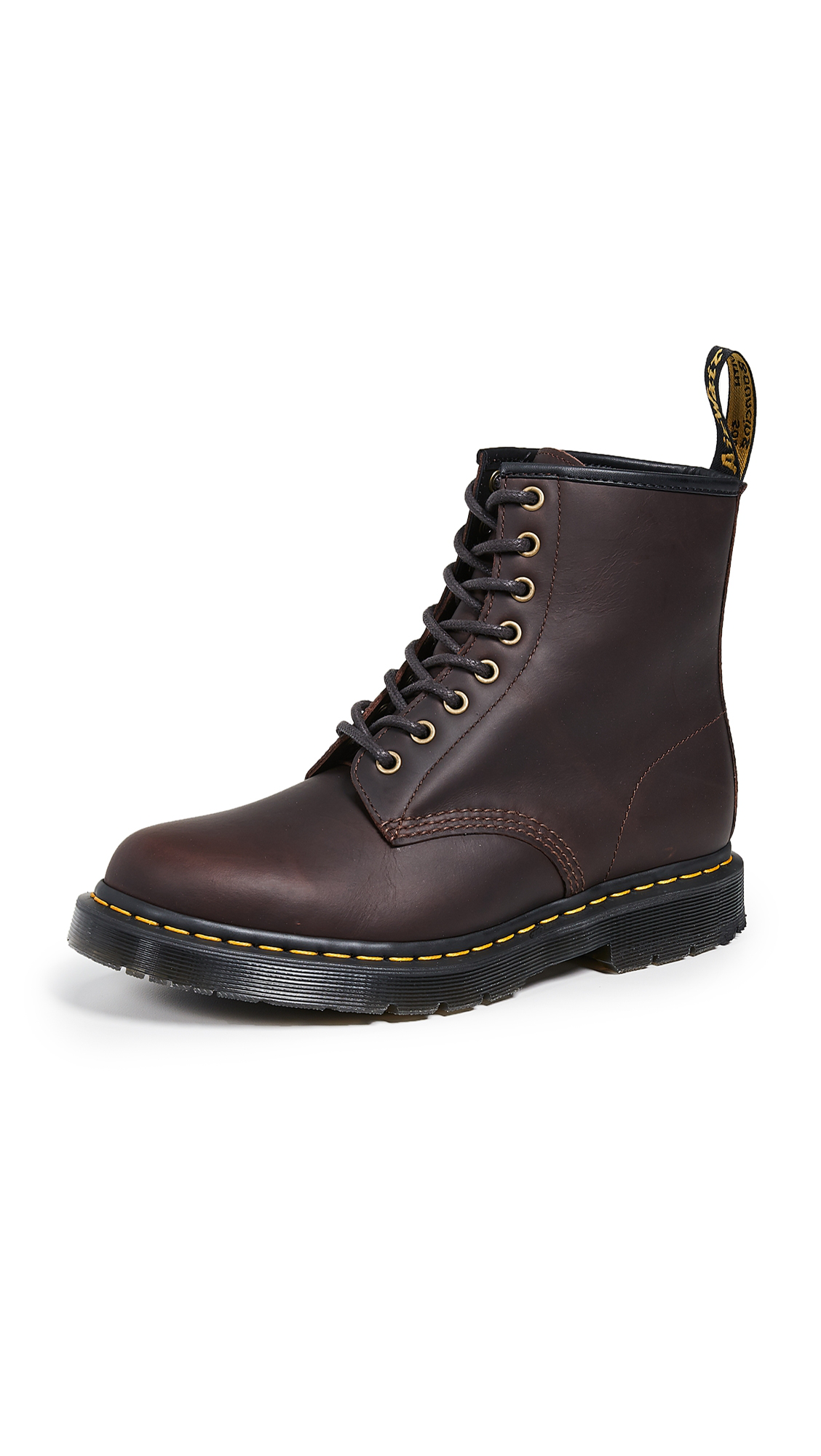 dr martens 1460 cocoa snowplow