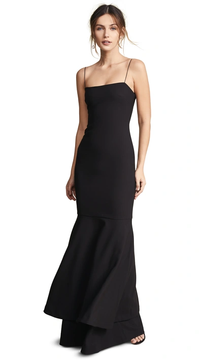 Shop Likely Aurora Gown In Black