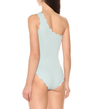 Shop Marysia Santa Barbara One-piece Swimsuit In Blue