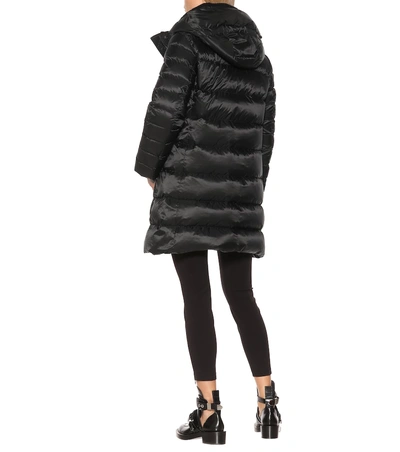 Shop Burberry Down Puffer Coat In Black